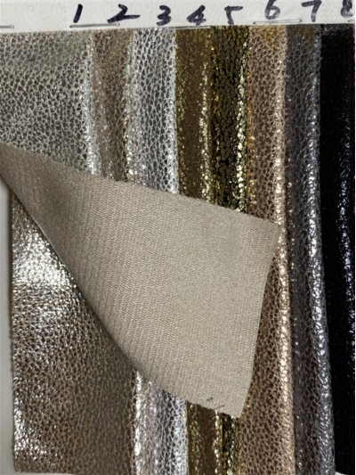 GZ-WD  金屬光澤仿皮革閃光布  幅寬：145CM 正面照